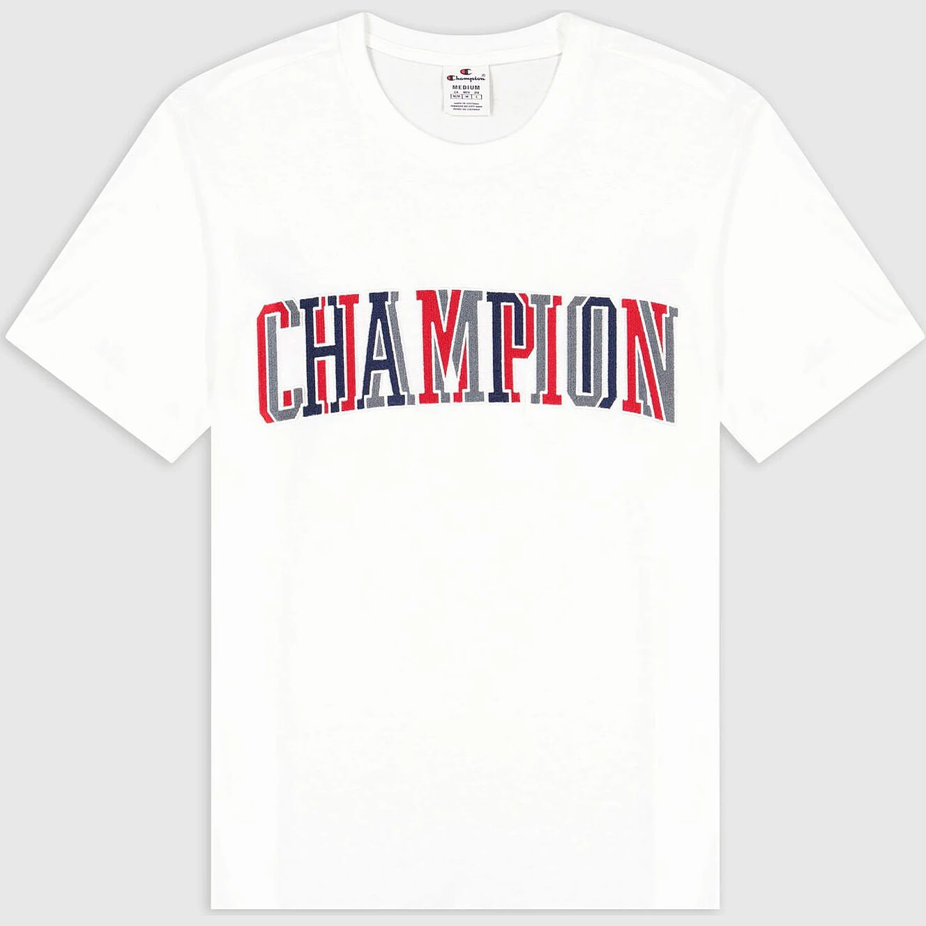 Champion Knitted Bookstore Crewneck T-Shirt Off White