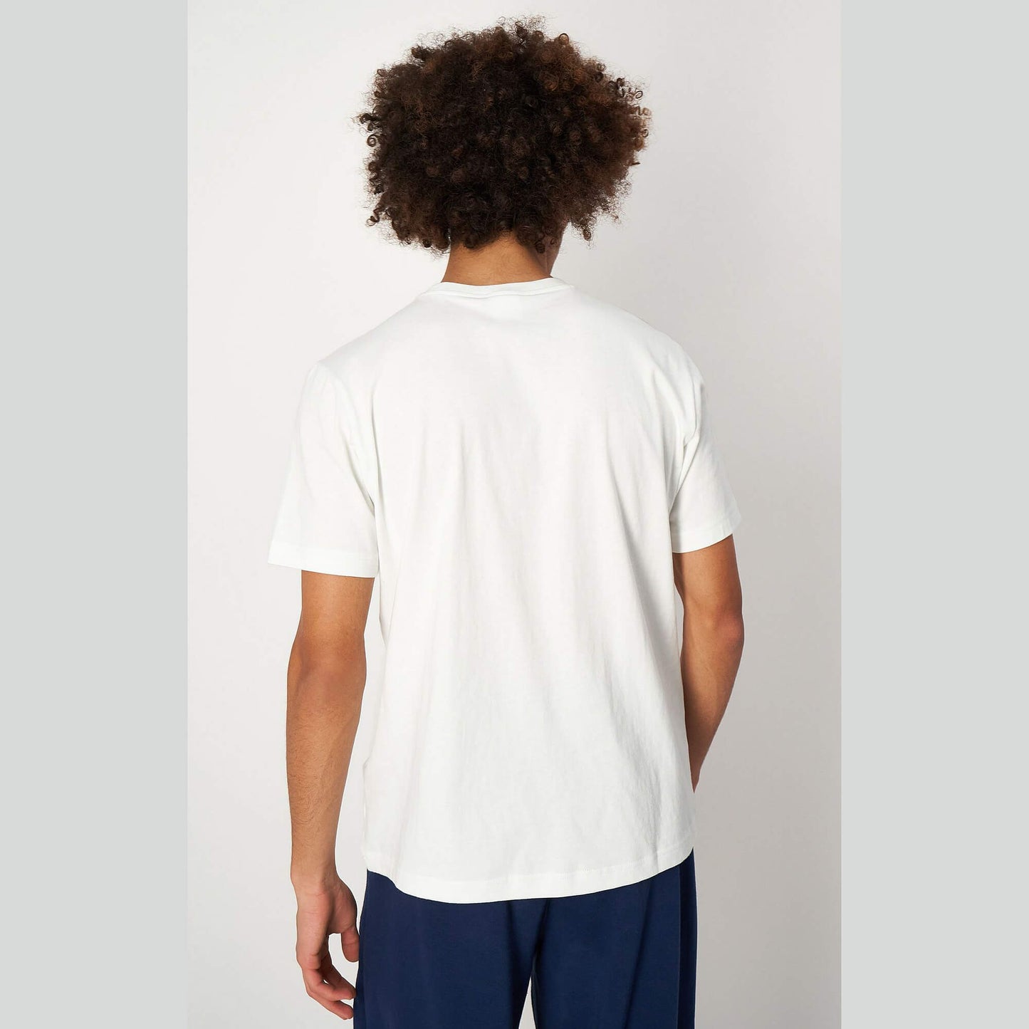 Champion Knitted Bookstore Crewneck T-Shirt Off White