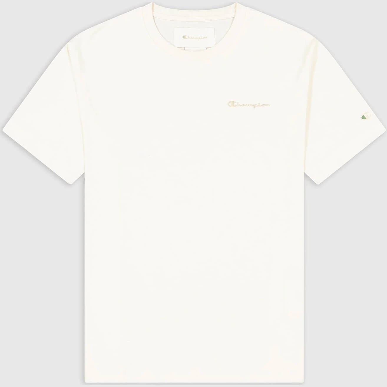 Champion eco future Knitted crewneck t-shirt - cream