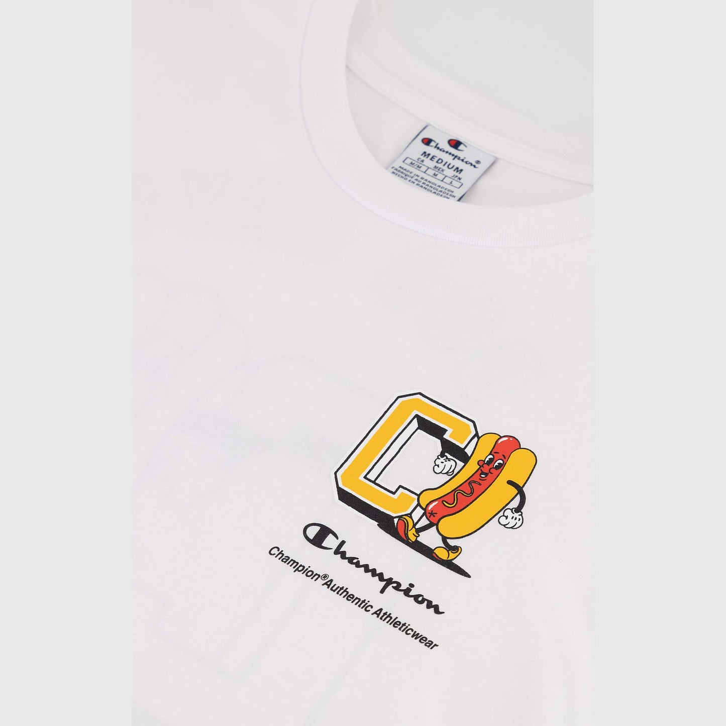 Champion Knitted crewneck t-shirt White