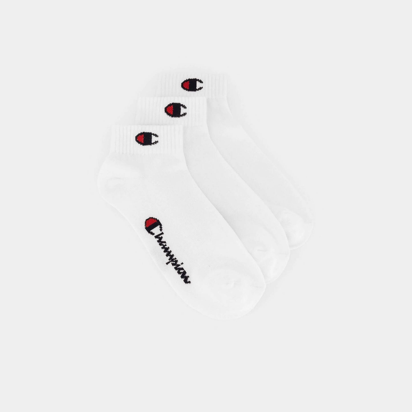 Champion 3pk quarter socks White/White/White