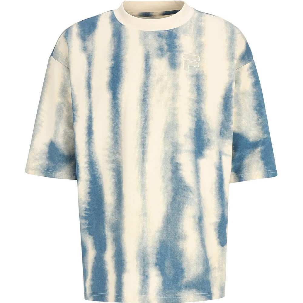 Fila CAPOLIVERI AOP oversized tee Antique White Water Abstract AOP