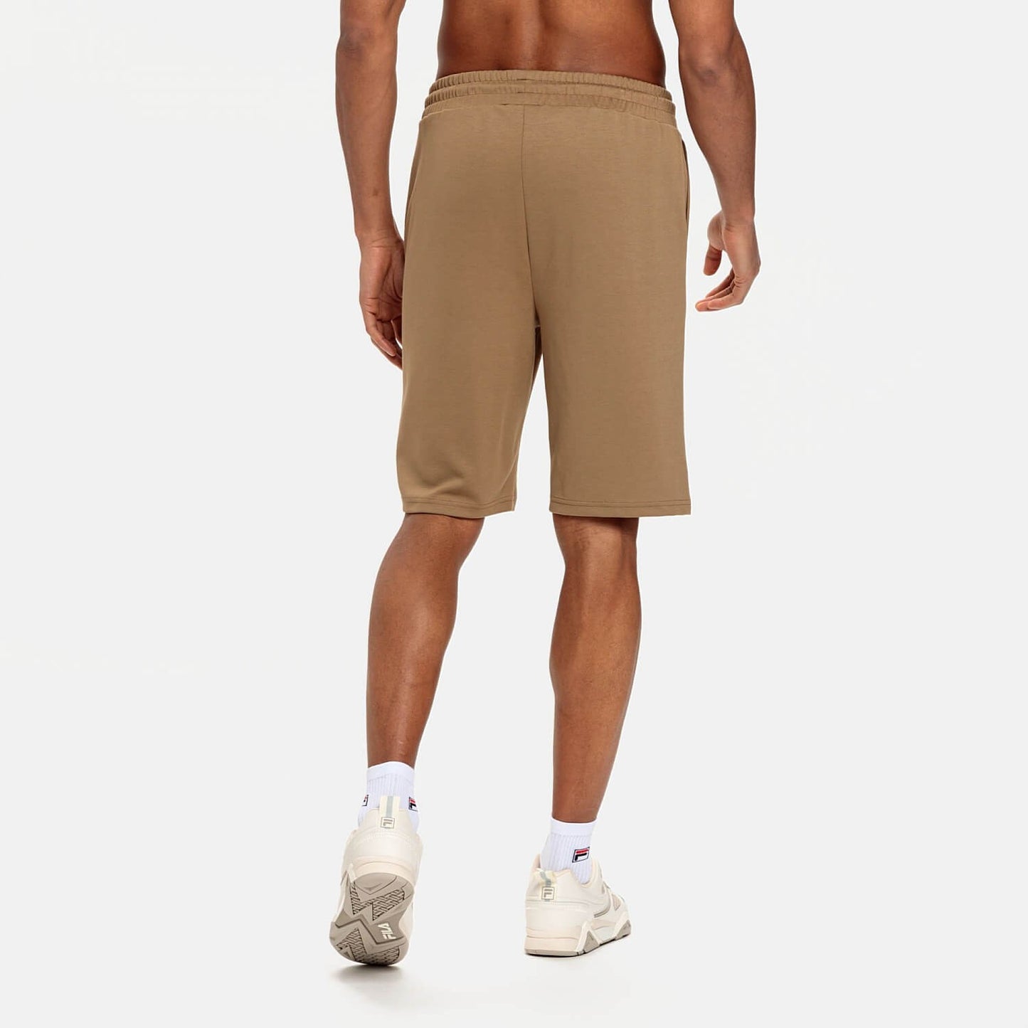 Šortky Fila CALP baggy shorts bledohnedá