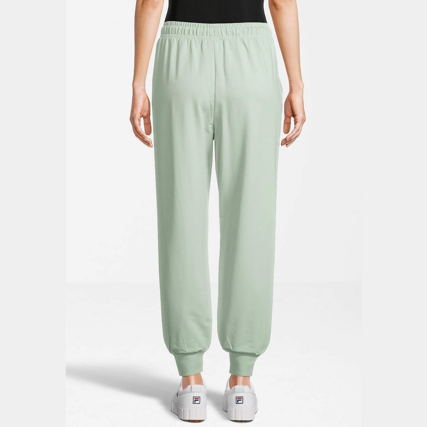 Dámske tepláky Fila BALIMO high waist sweatpants zelené