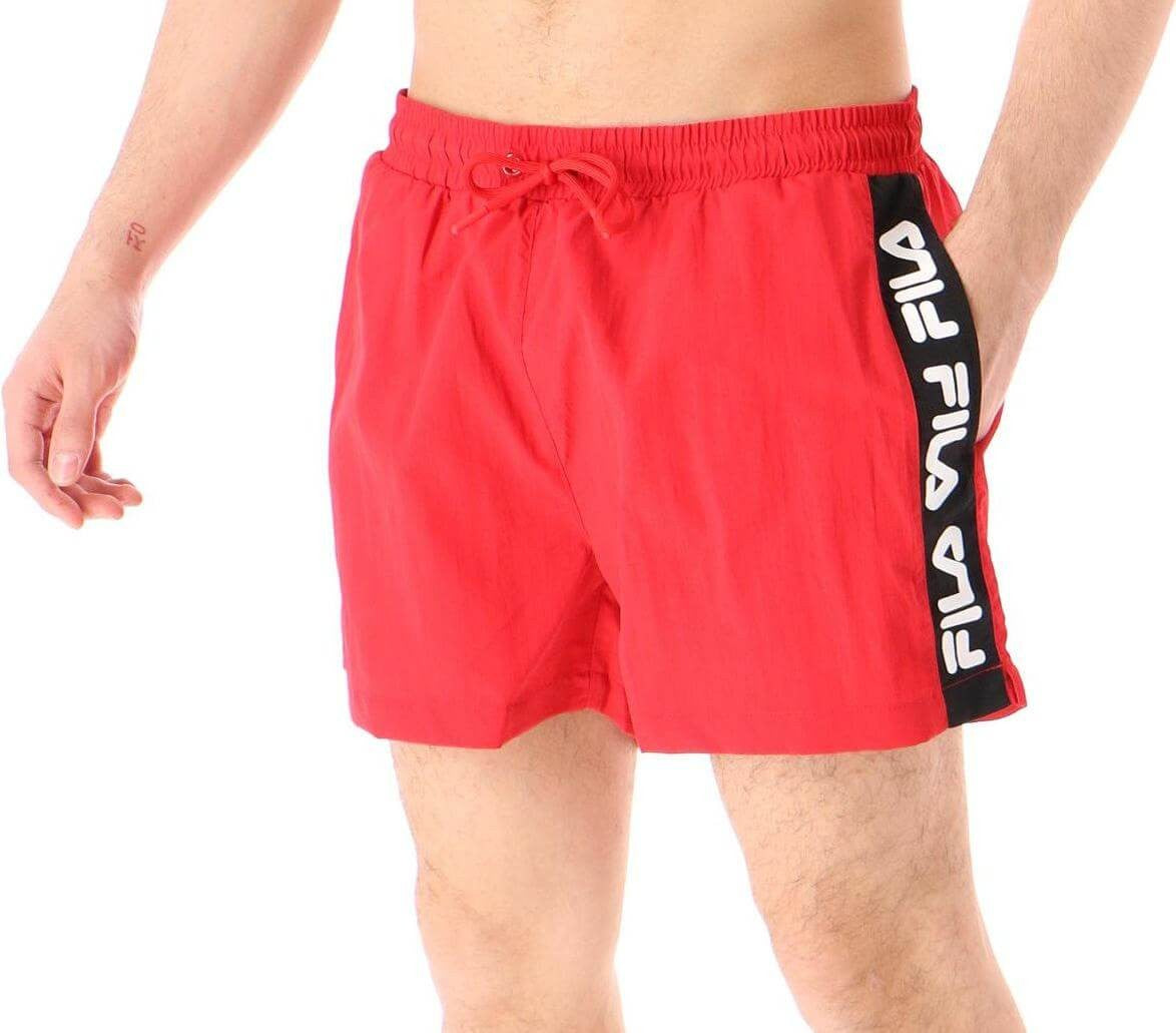 Fila Sho Swim Short True Red-Black