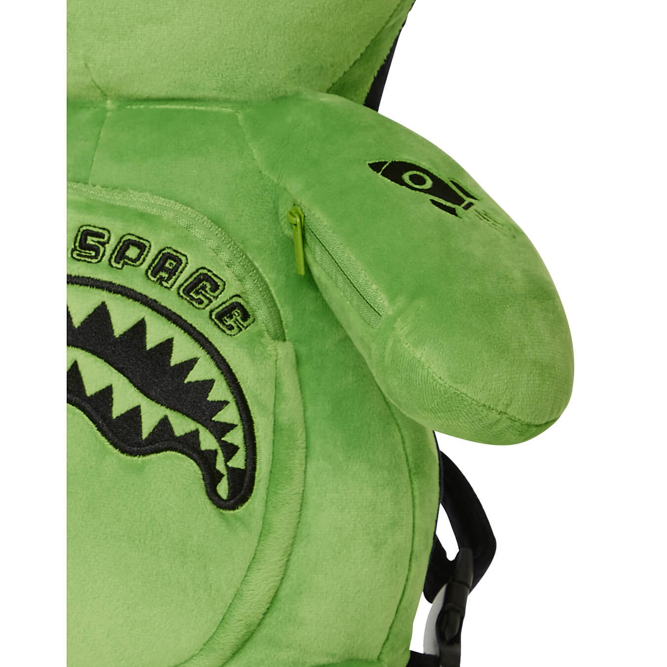 Sprayground Alien Plush Backpack Green