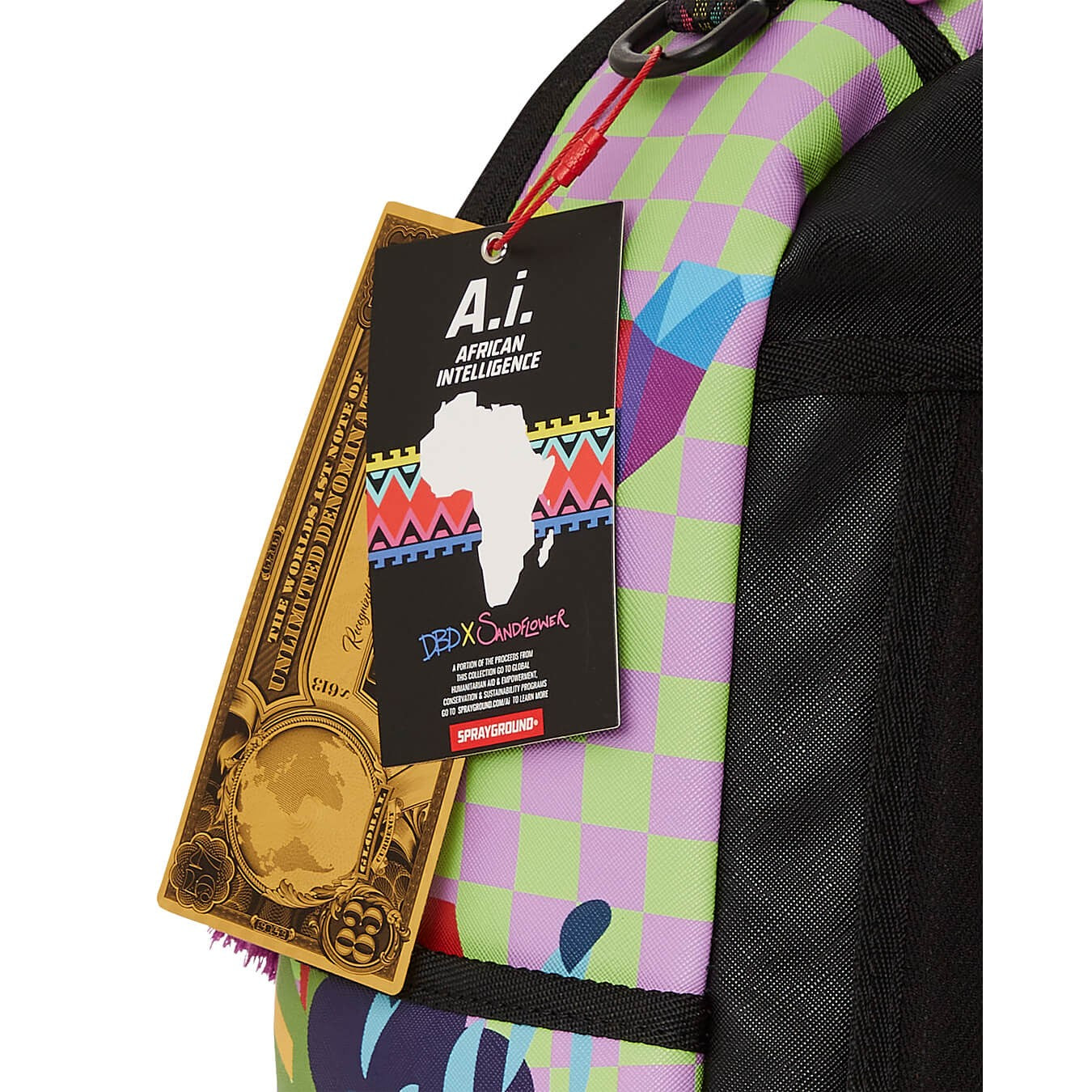 Sprayground A.I.8 African Intelligence The Leader Within Backpack (Dlxv) Multi