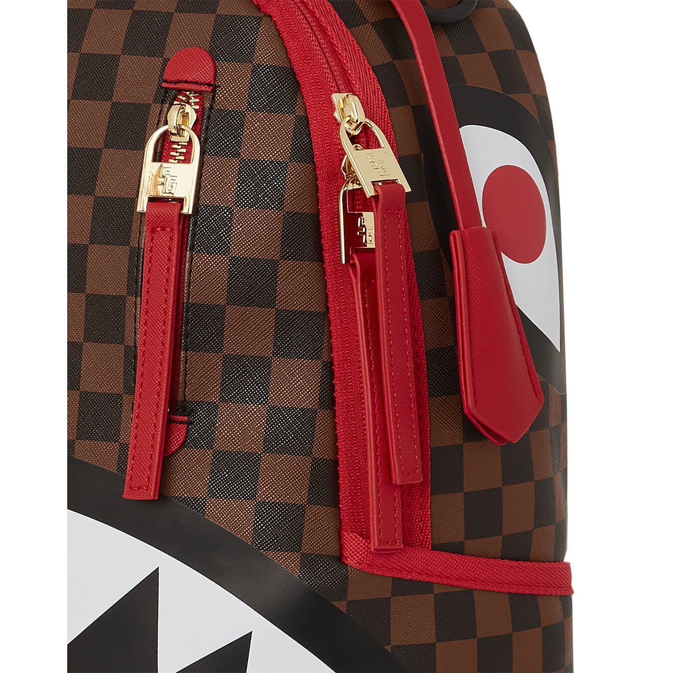 Sprayground All Or Nothing Sharks In Paris Backpack (Dlxv) Brown/Red