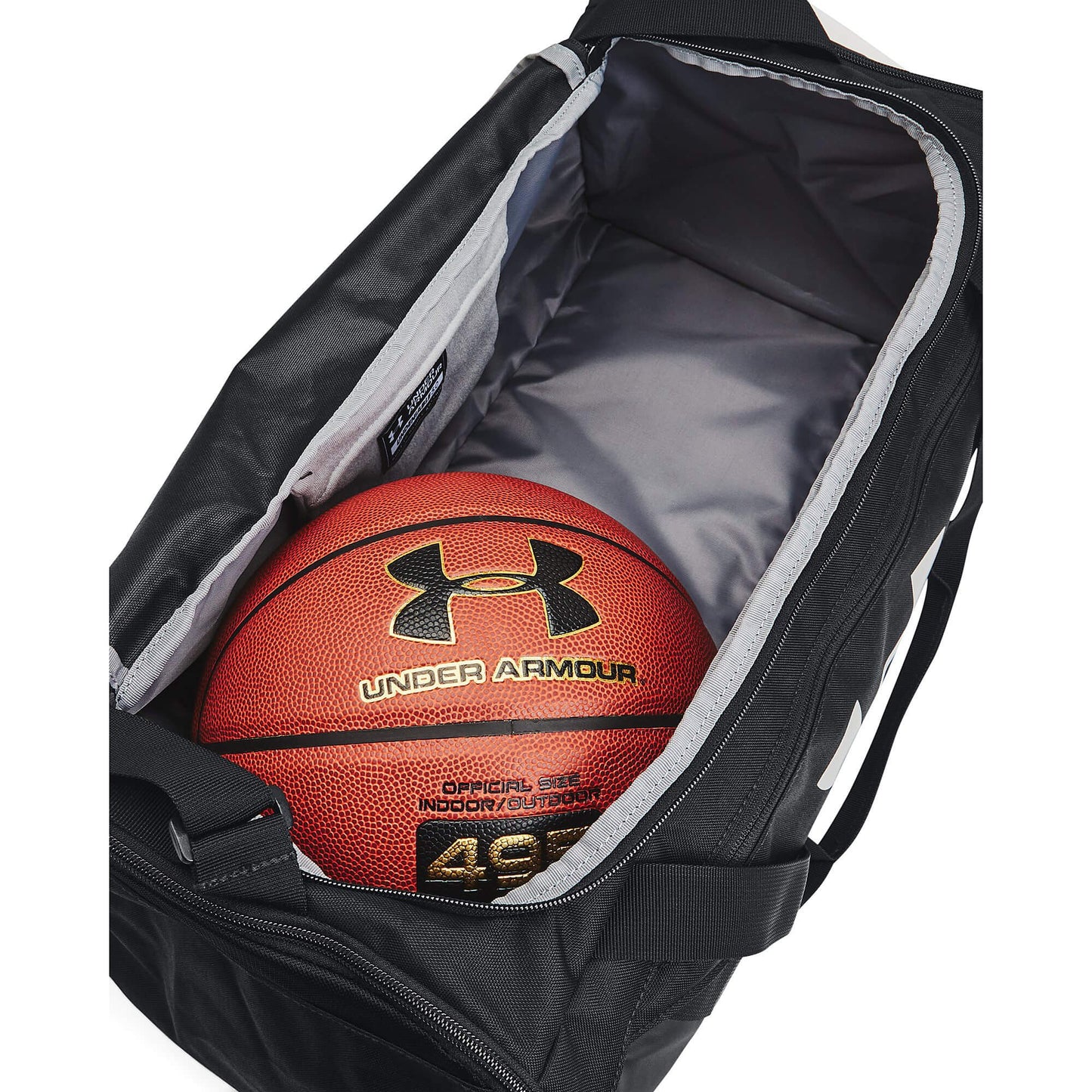 Under Armour UA Undeniable 5.0 Small Duffle Bag Black/Metallic Silver