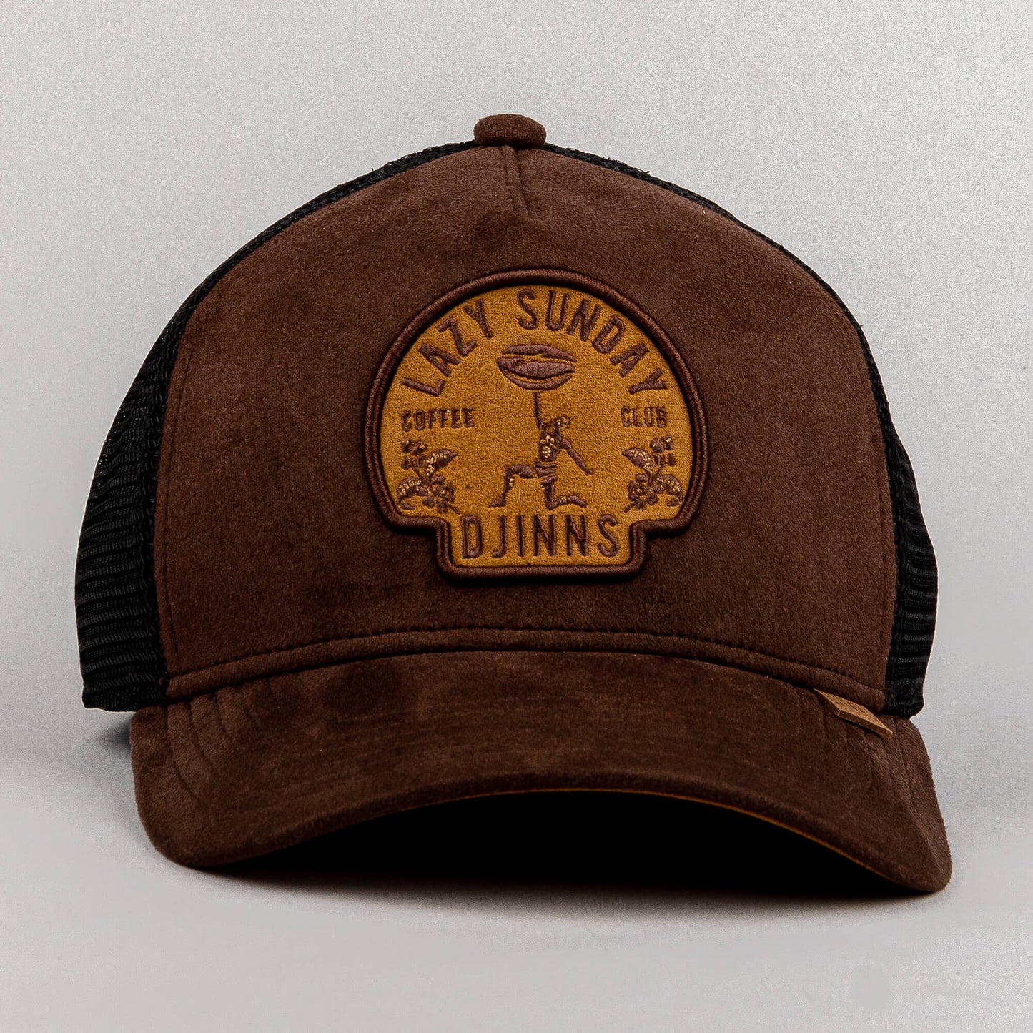 DJINN'S Trucker Cap HFT Lazy Classic Coffee