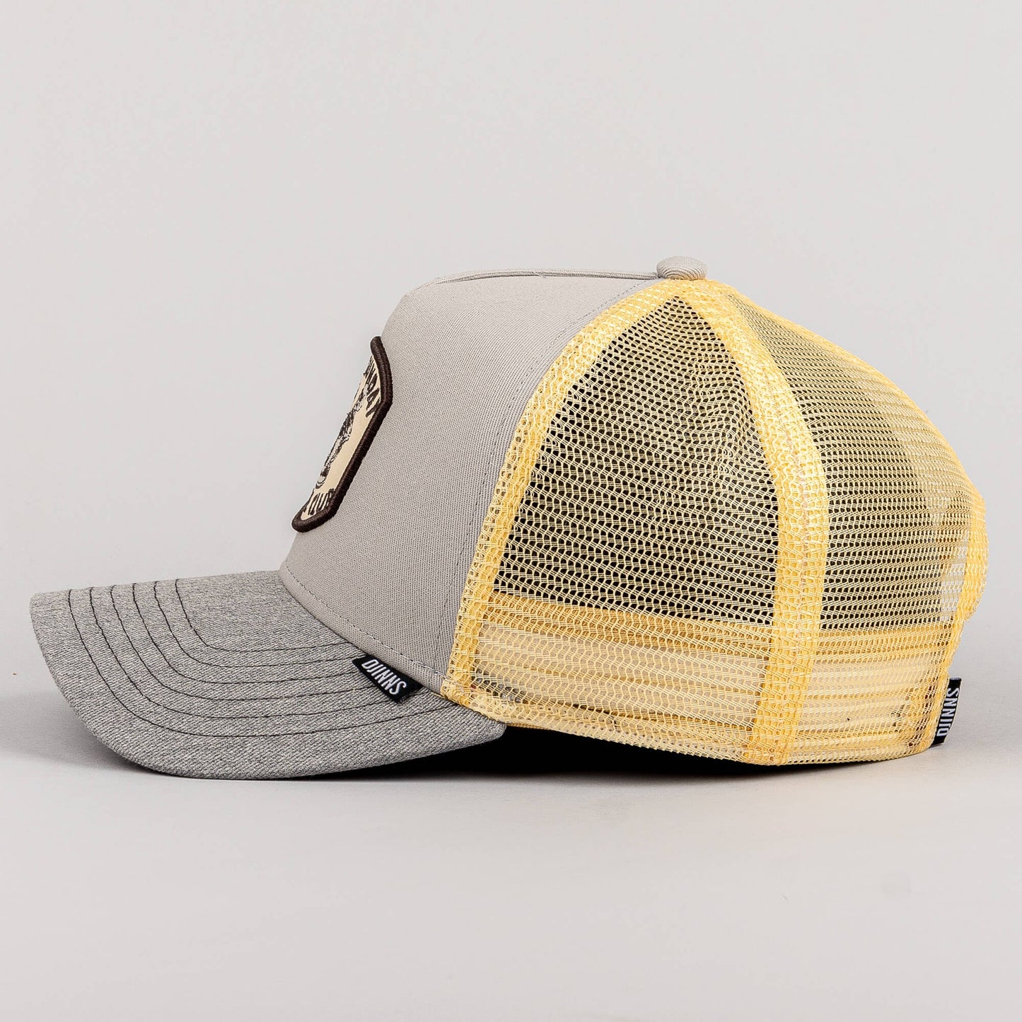 DJINN'S Trucker Cap HFT Coffee Club Grey/Heather Grey