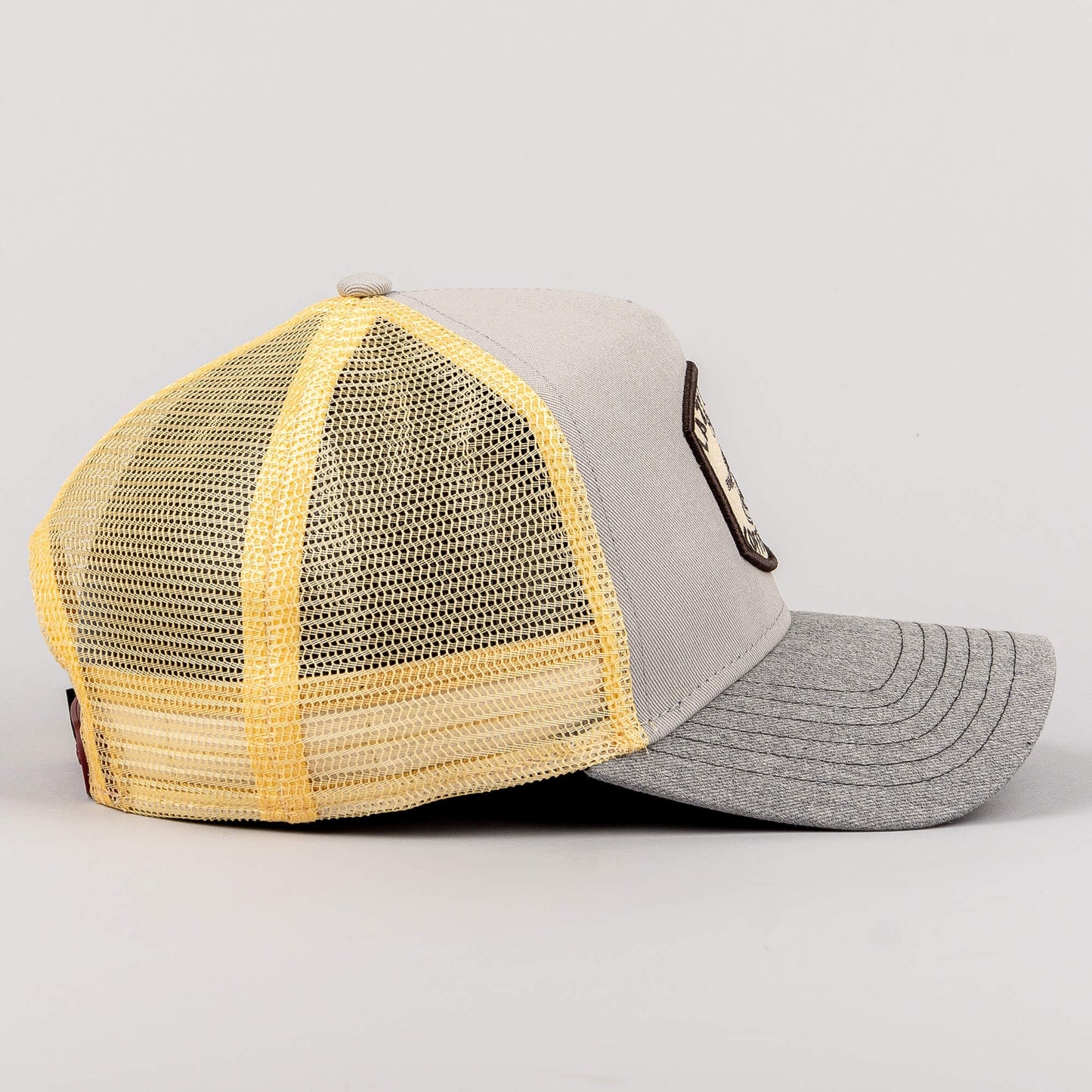 DJINN'S Trucker Cap HFT Coffee Club Grey/Heather Grey