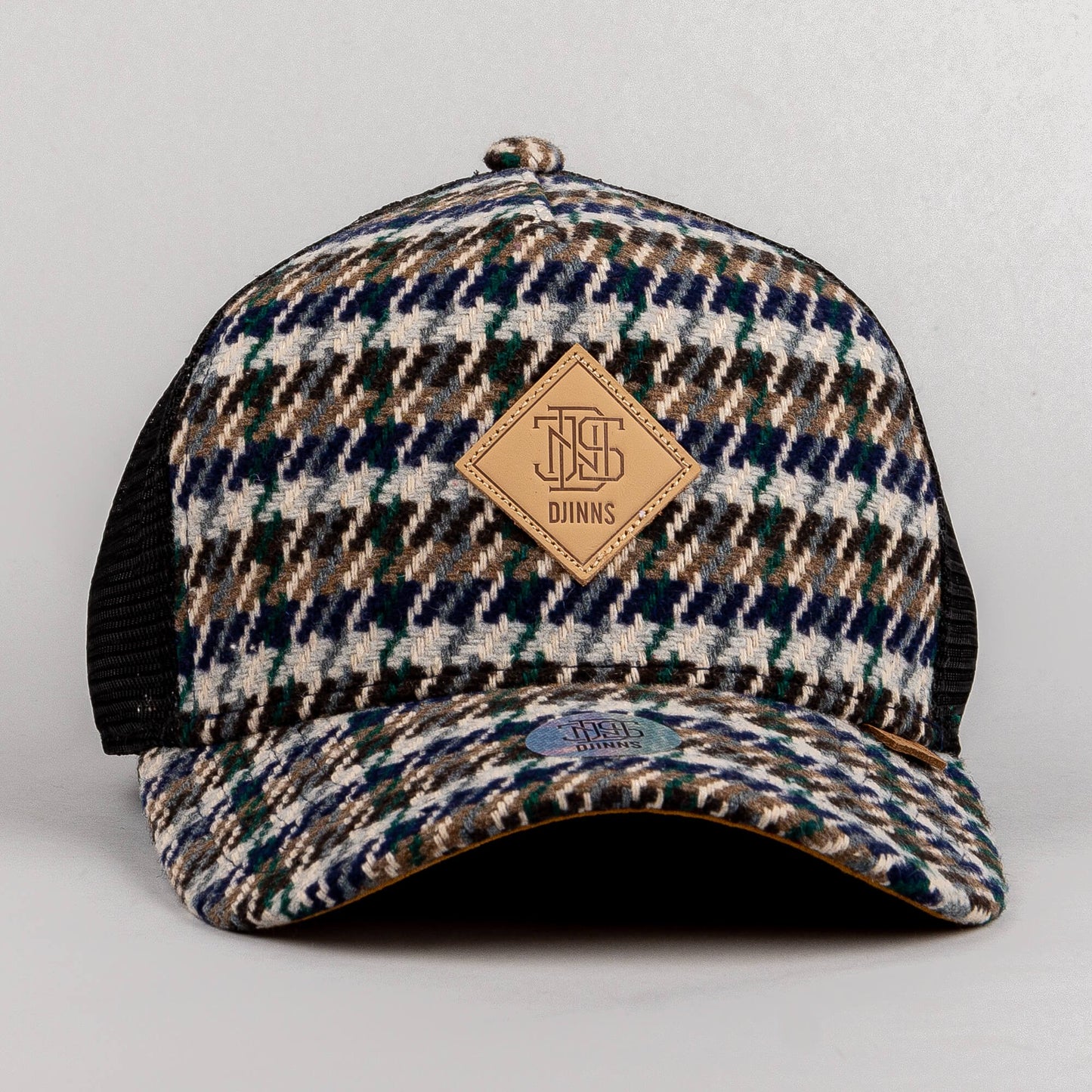 DJINN'S Trucker Cap HFT WoolCock Black