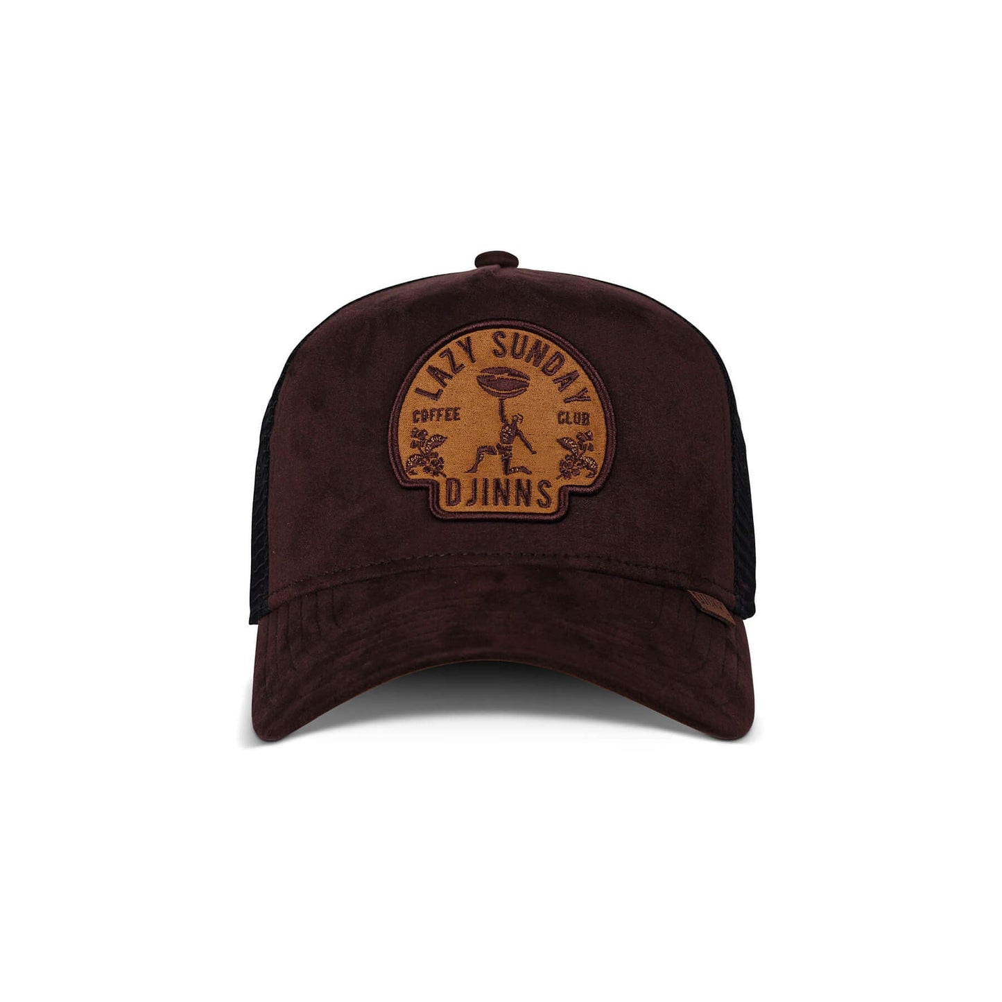 DJINN'S Trucker Cap HFT Lazy Classic Coffee