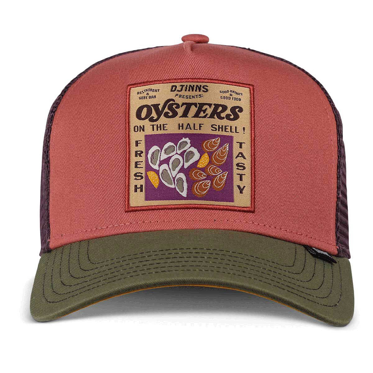 DJINN'S Trucker Cap HFT Food Oysters Ginger/Light Olive