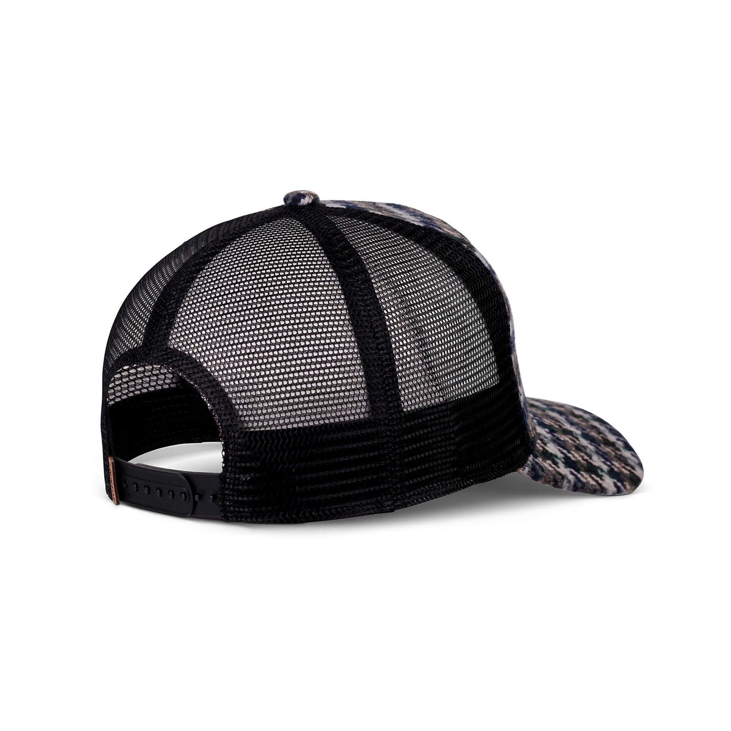 DJINN'S Trucker Cap HFT WoolCock Black