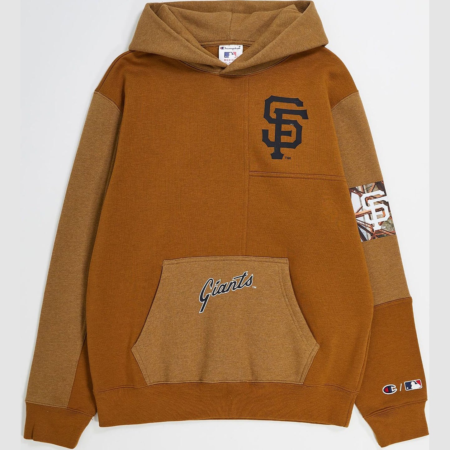 Champion MLB Roc Hooded Sweatshirt Brown