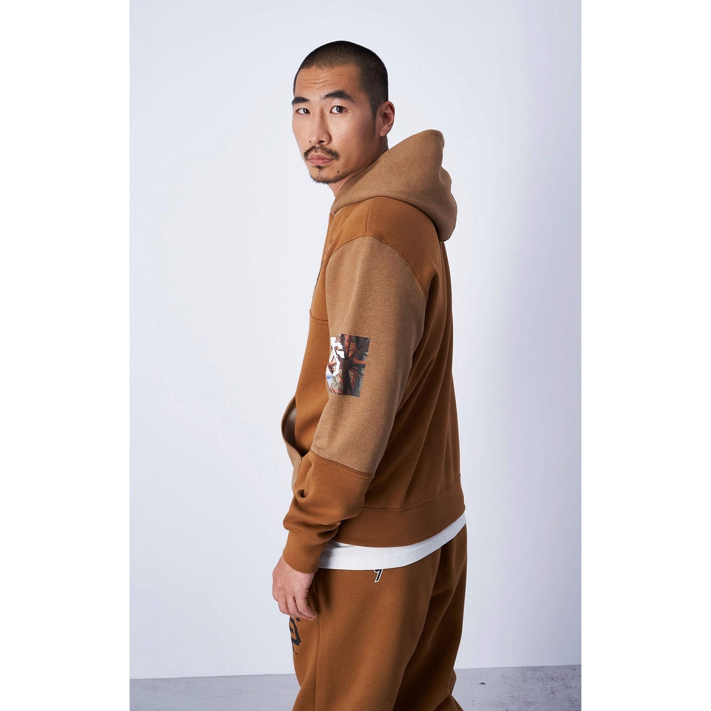 Champion MLB Roc Hooded Sweatshirt Brown