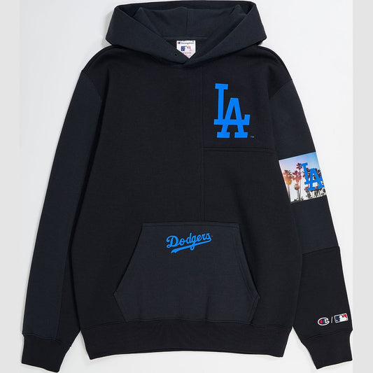 Mikina s kapucňou Champion MLB Roc Hooded Sweatshirt čierna