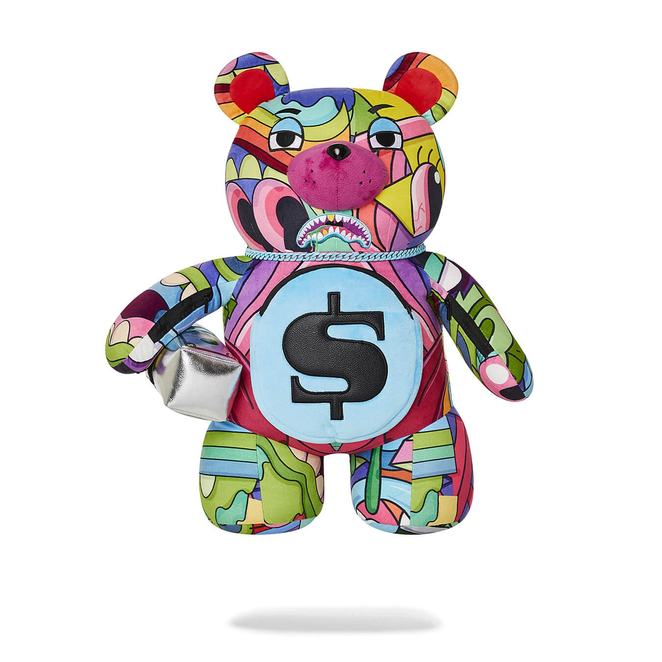 Sprayground Steady Trippin Moneybear Teddybear Backpack Multi