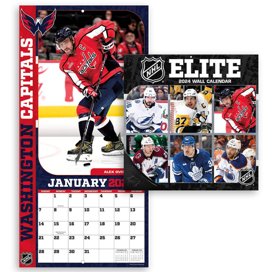 TURNER SPORTS NHL 2024 (30x60 cm) WALL CALENDAR NHL ELITE