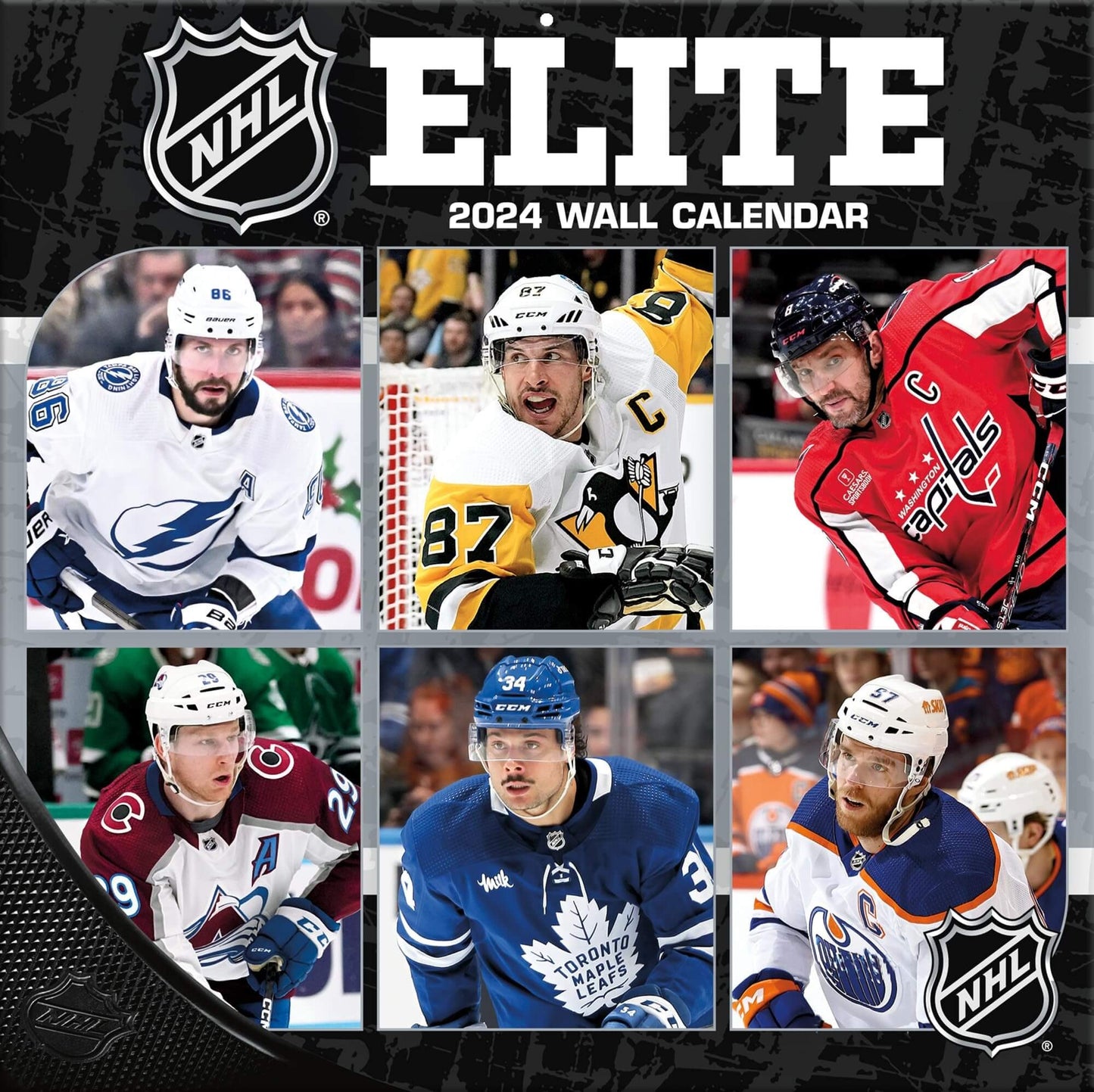 TURNER SPORTS NHL 2024 (30x60 cm) WALL CALENDAR NHL ELITE