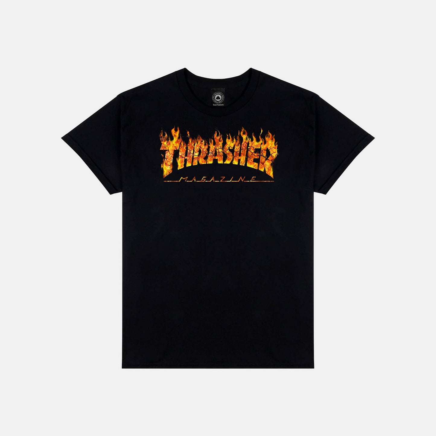 Thrasher T-Shirt Inferno Black