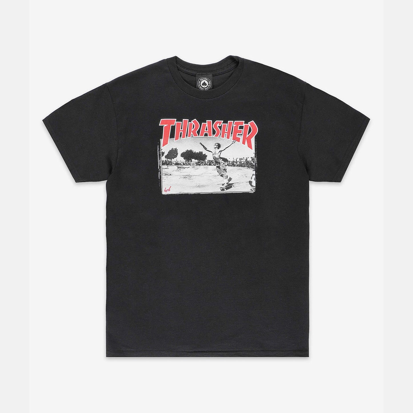 Thrasher T-Shirt Jake Dish Black