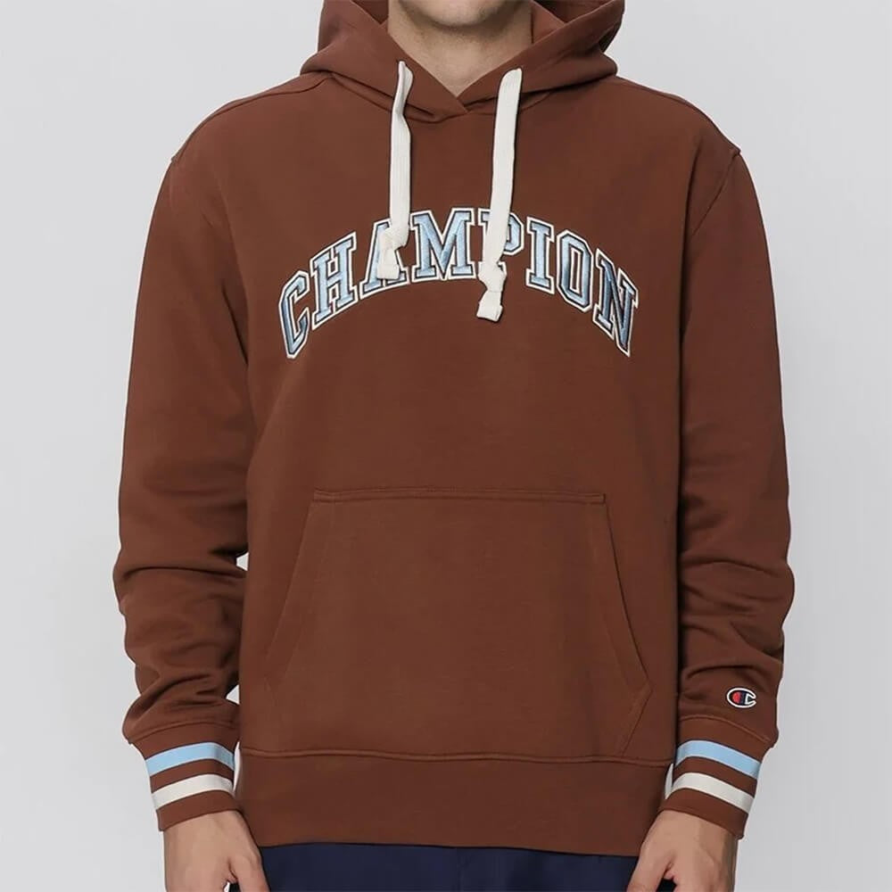 Champion Bookstore Hooded Sweatshirt Brown