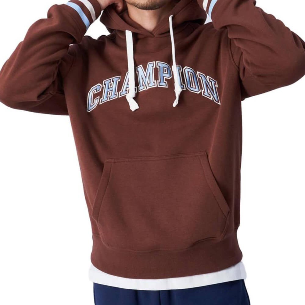 Champion Bookstore Hooded Sweatshirt Brown