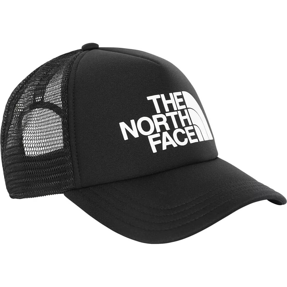 The North Face TNF Logo Trucker - BLACK/WHITE