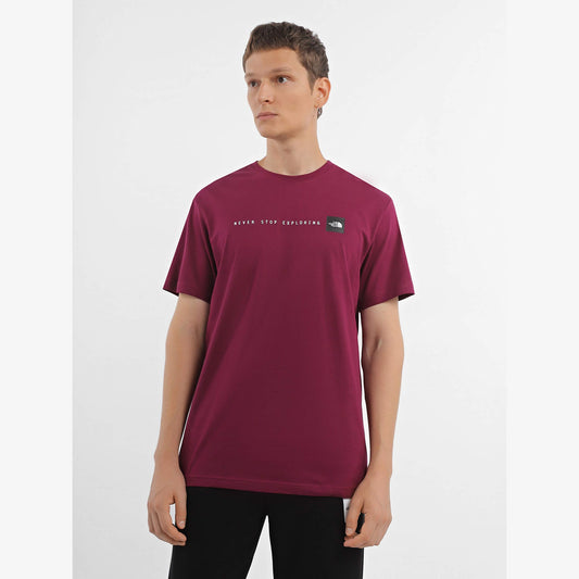 The North Face Men’S S/S Never Stop Exploring Tee - Boysenberry