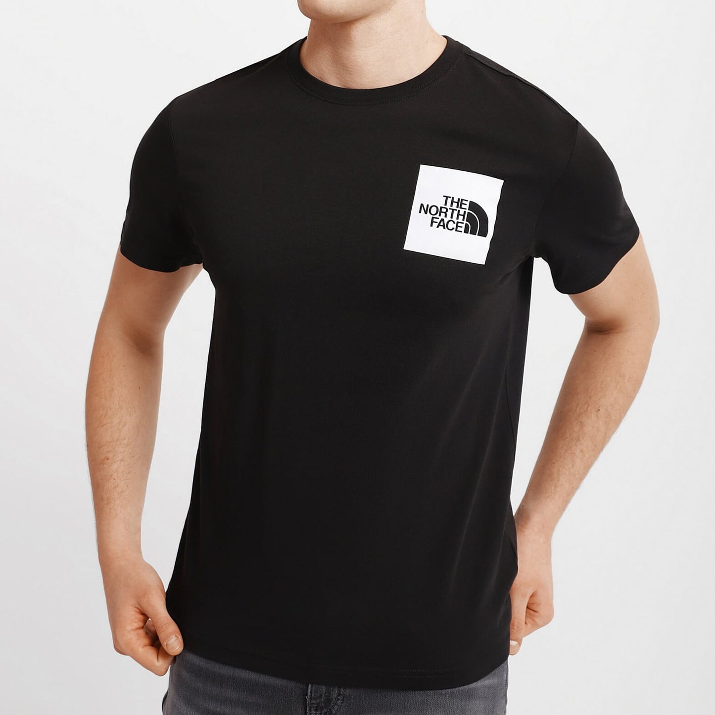 The North Face Men’S S/S Fine Tee - Tnf Black