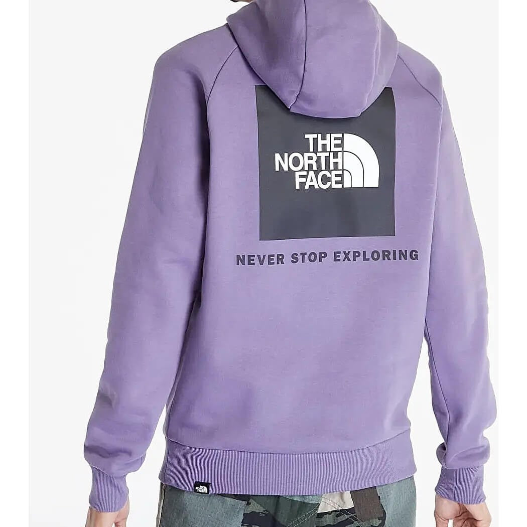 The North Face Men’S Raglan Redbox Hoodie - Lunar Slate