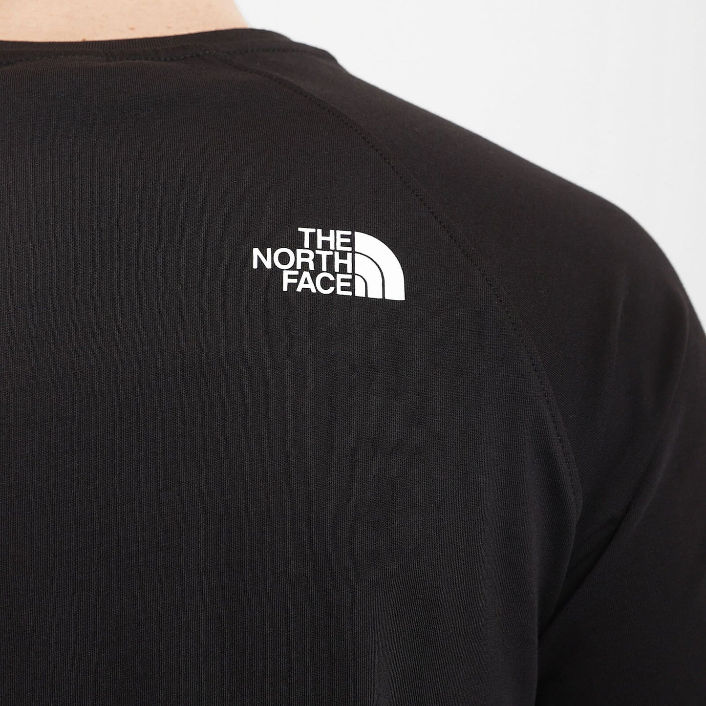 The North Face Men’S S/S Raglan Redbox Tee - Tnf Black-Tnf White