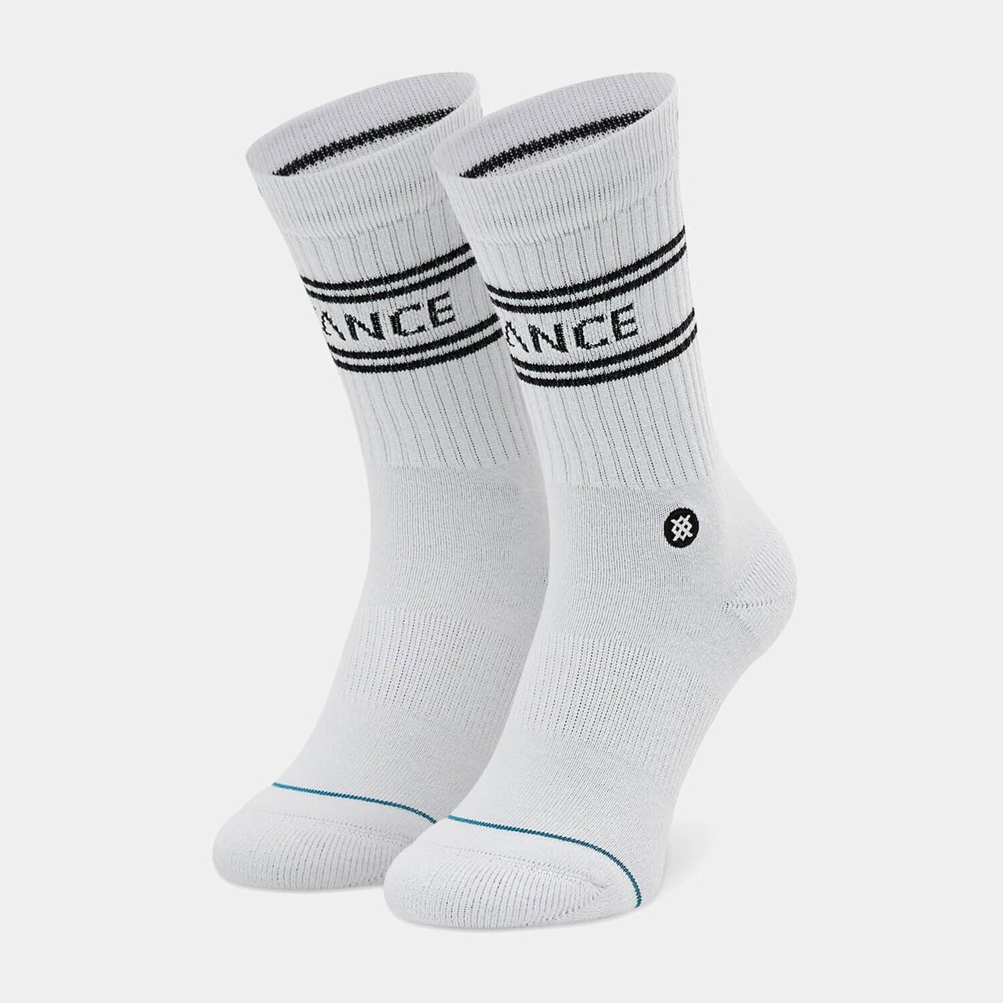 STANCE BASIC 3 PACK CREW WHITE