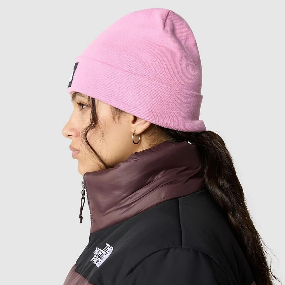 The North Face Dock Worker Recycled Beanie Orchid Pink