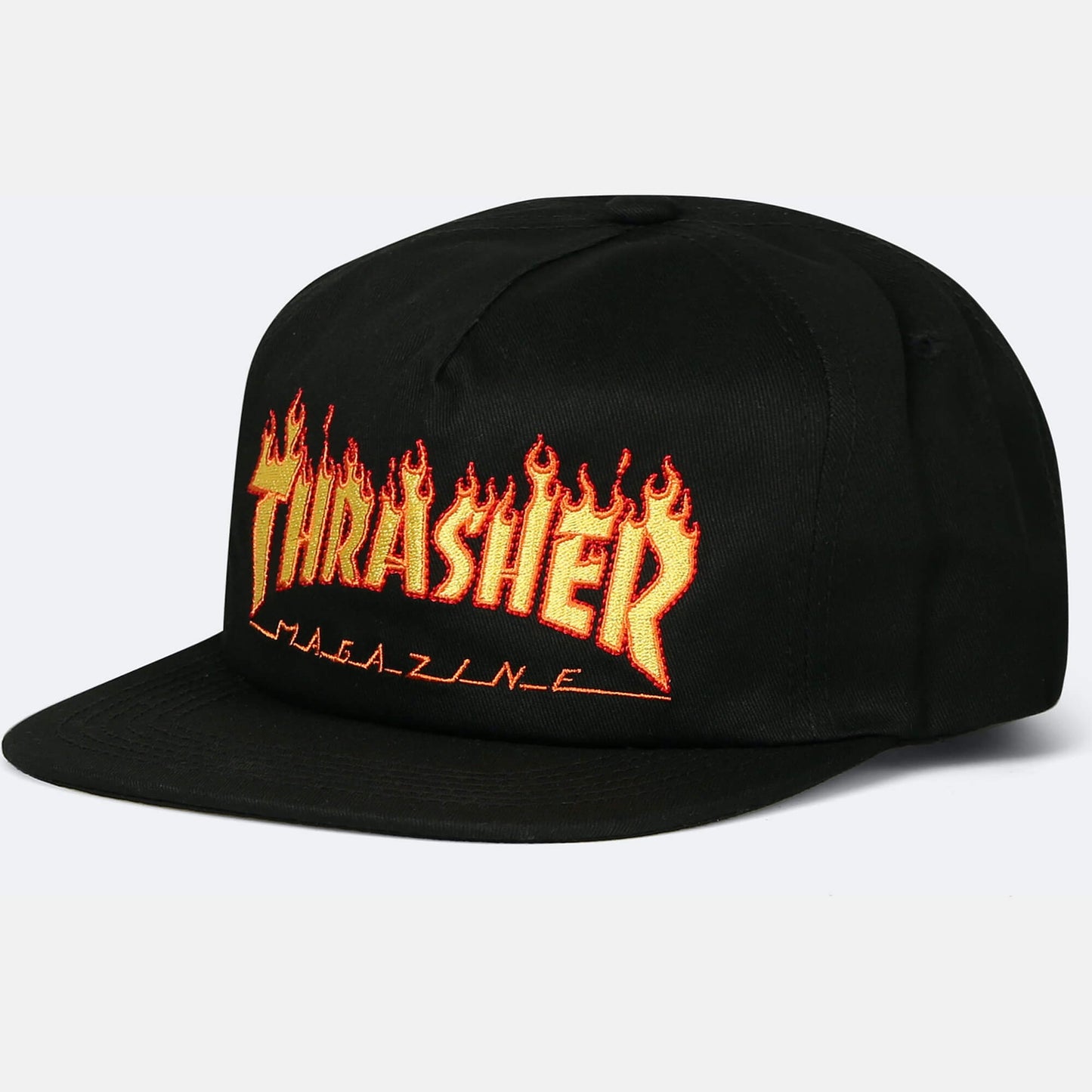 Šiltovka Thrasher Flame Logo Snapback čierna