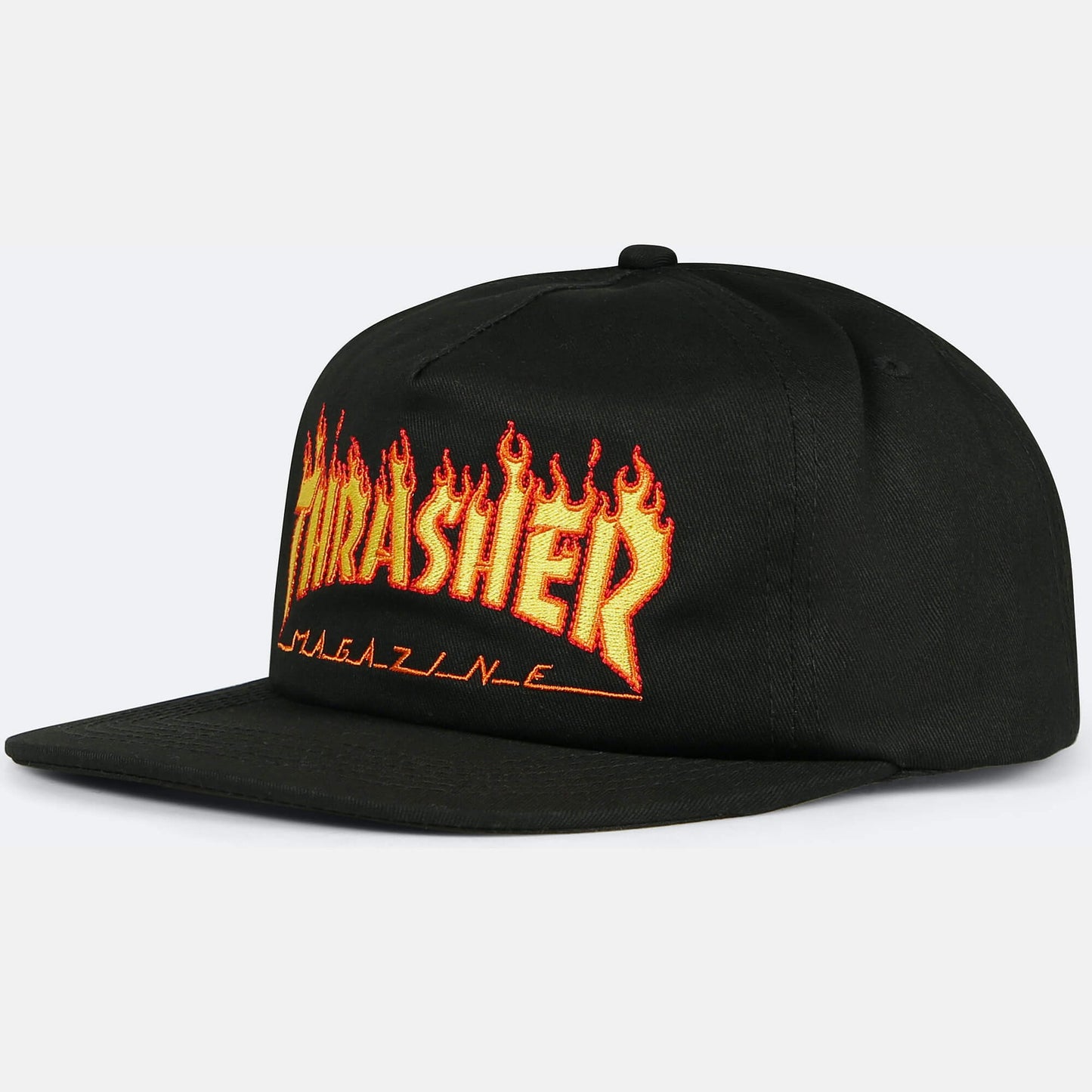 Šiltovka Thrasher Flame Logo Snapback čierna