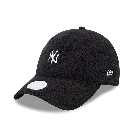 New Era MLB New York Yankees Teddy Womens Black 9FORTY Adjustable Cap Black