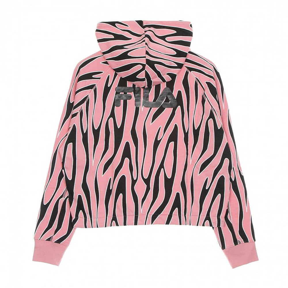 Fila EMBLA AOP cropped hoody peony allover