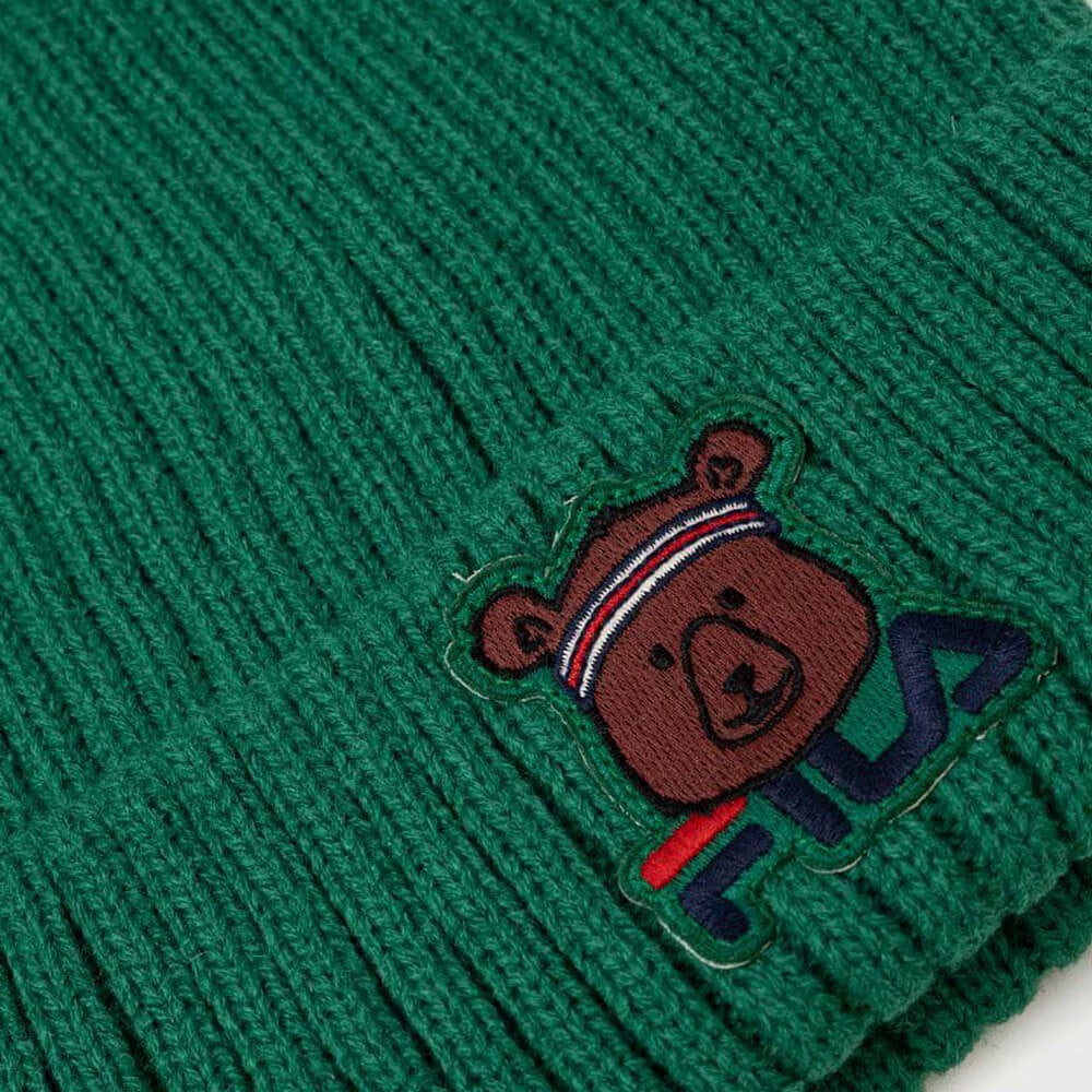 FILA TARUT Animal family Kids Warm beanie Verdant Green