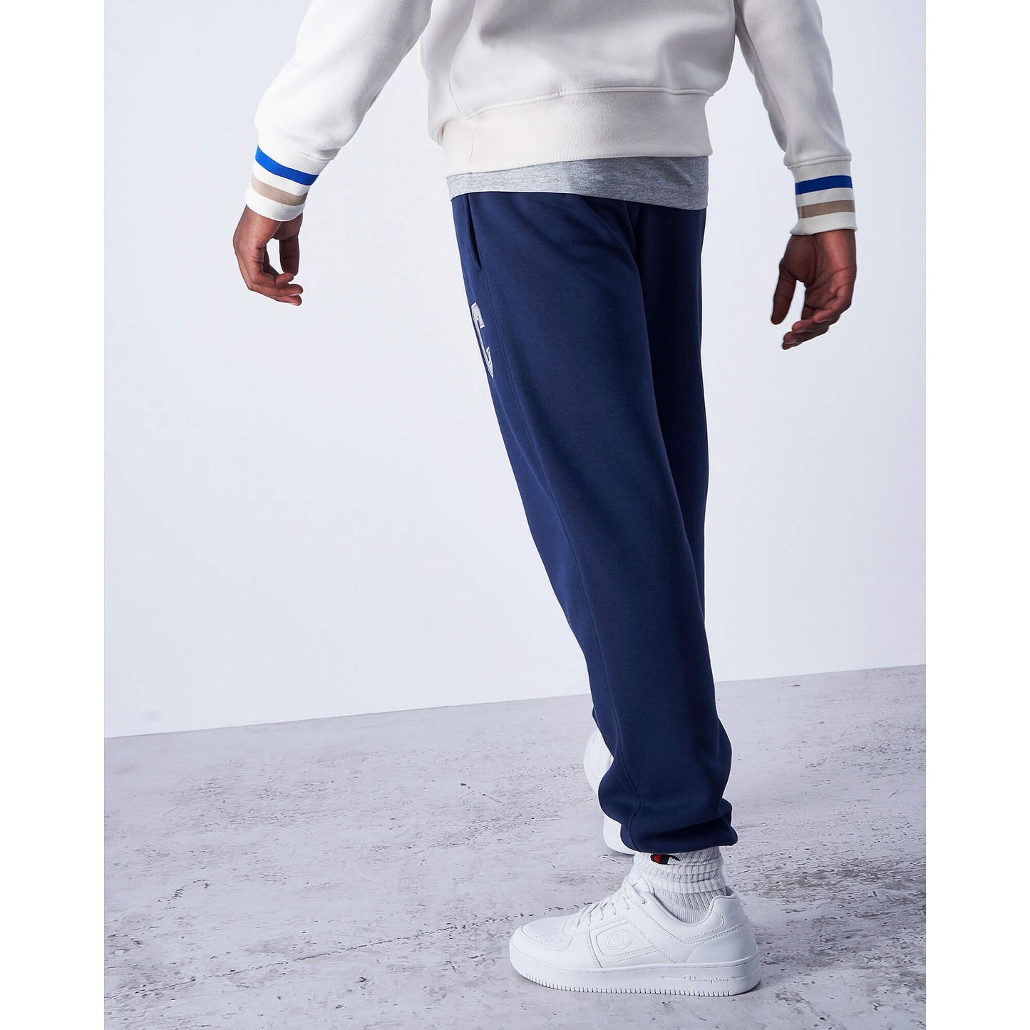 Champion Rib Cuff Pants Navy