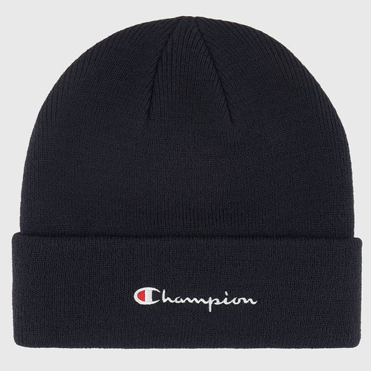 Champion Junior Beanie Cap Dark Blue