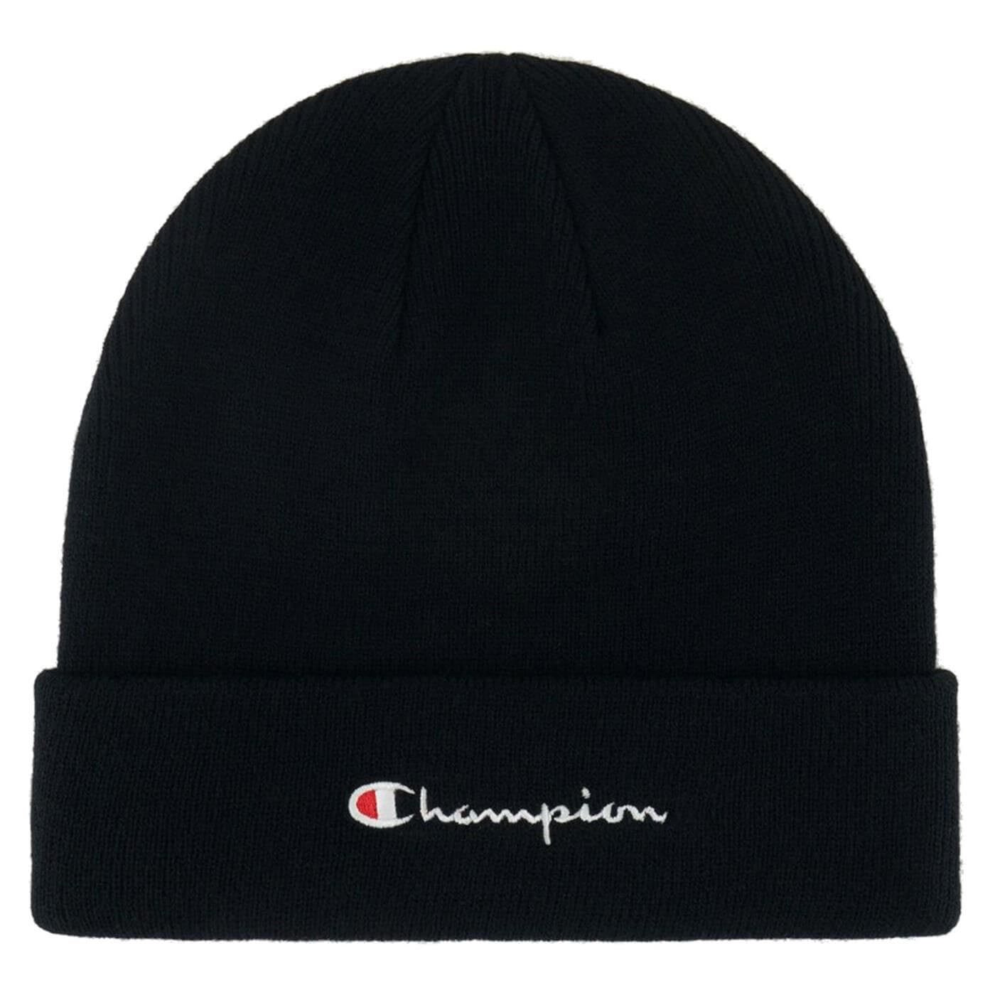 Champion Junior Beanie Cap Black