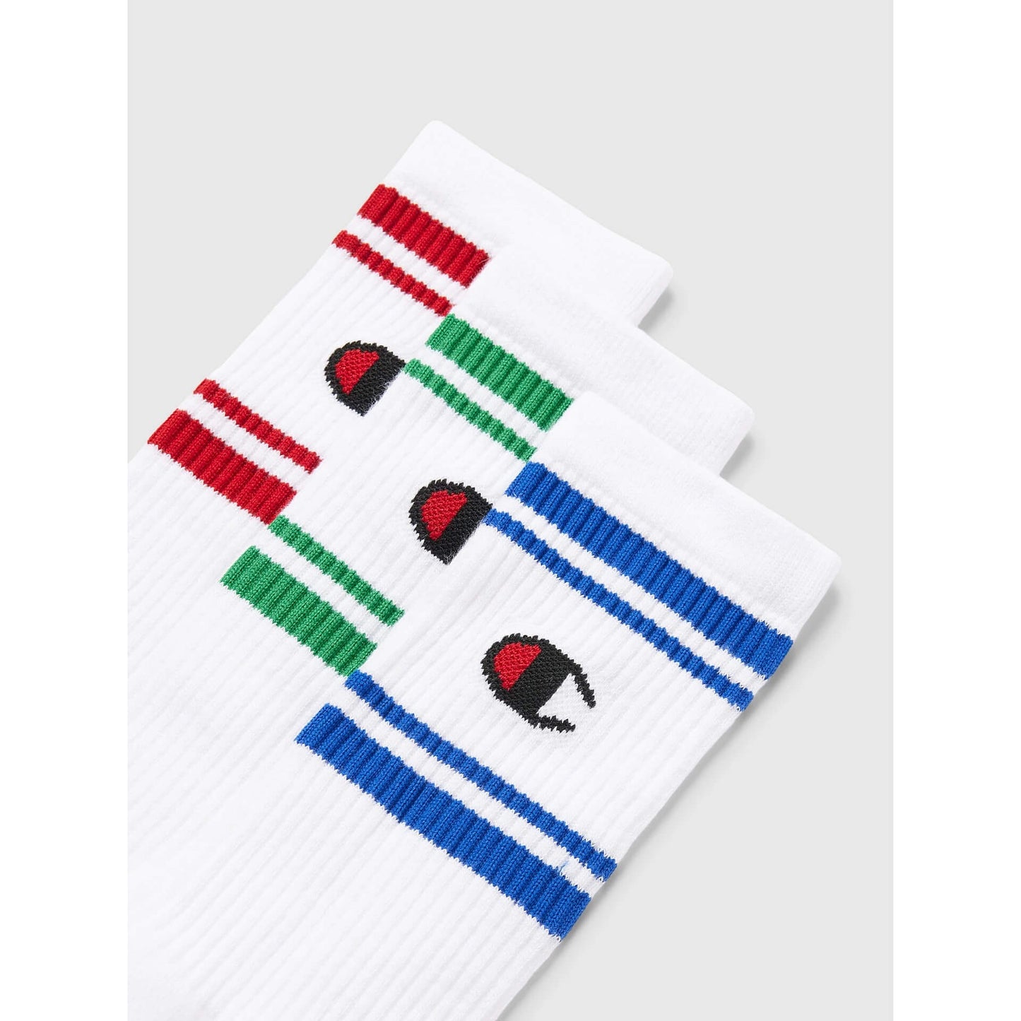 Champion 3Pk Crew Socks White