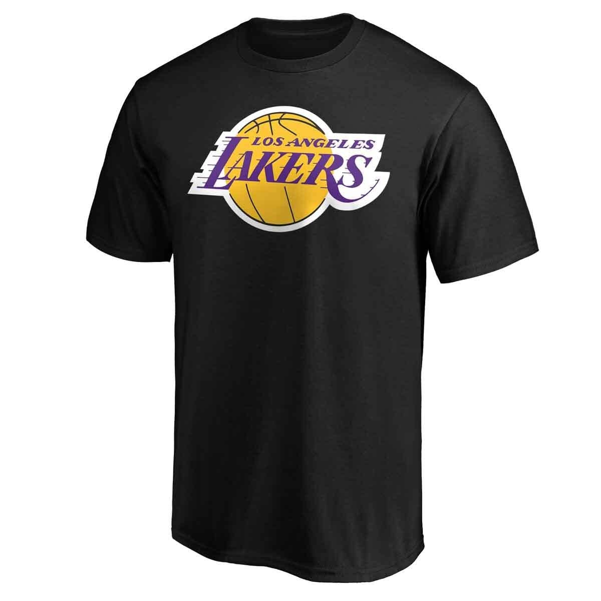 OUTER STUFF PRIMARY LOGO SS TEE LOS ANGELES LAKERS BLACK