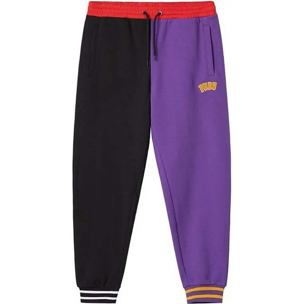 FUBU College Split Jogger black/purple