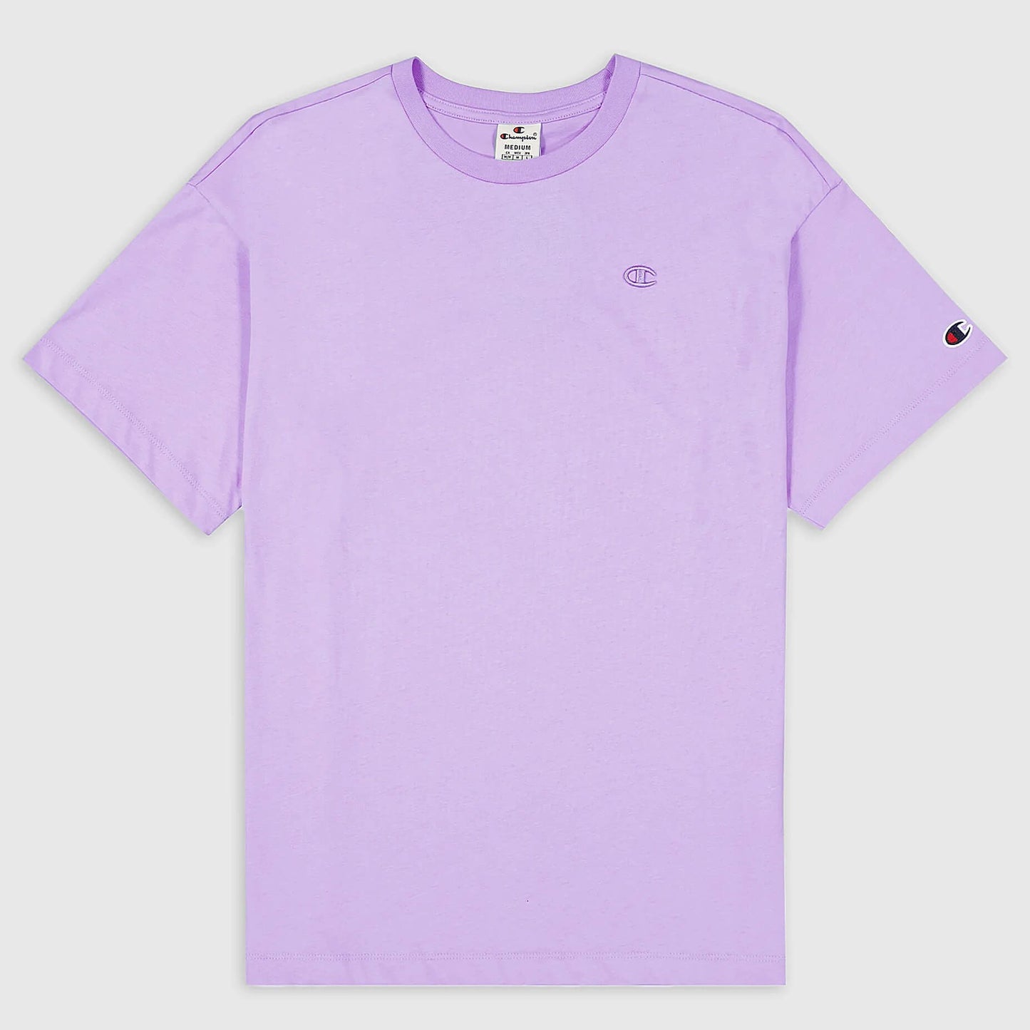 Champion wmns Knitted crewneck t-shirt Purple