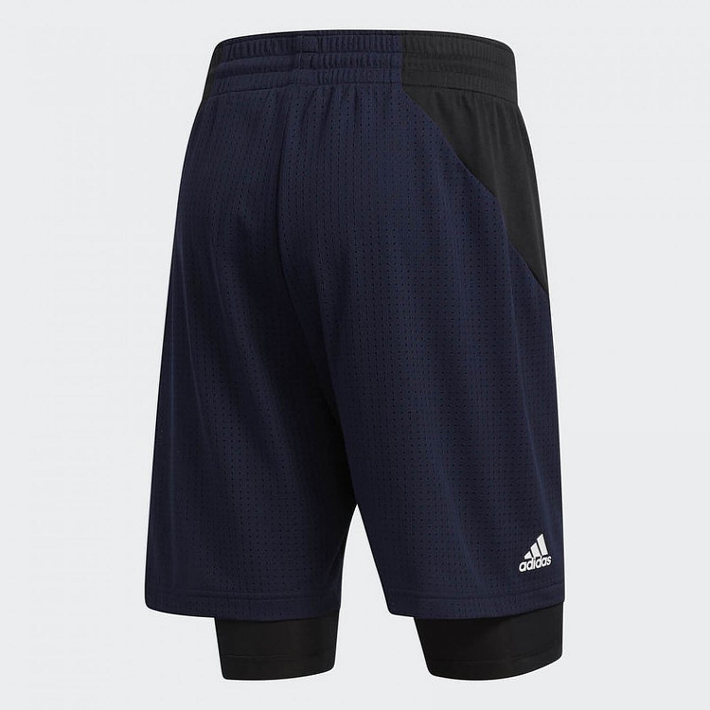 Basketbalové šortky Adidas Dame Doll 2 In 1 Shorts modré